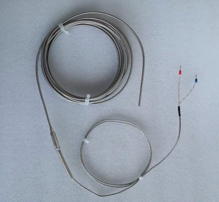 鎧裝熱電偶不同直徑推薦的測溫范圍介紹